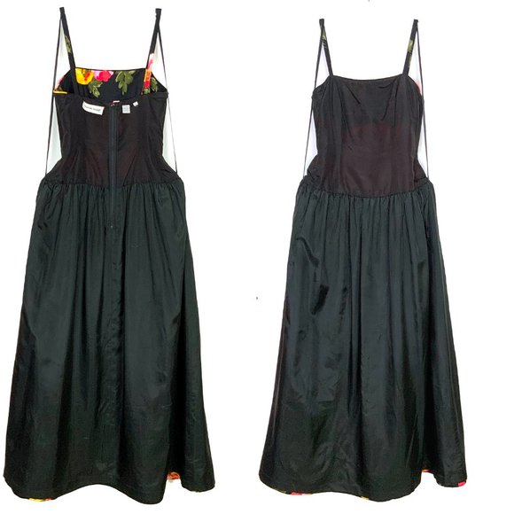 Vintage Nipon Night Floral Maxi Cotton Gown Dress Size 10 (6-8) - Picture 10 of 16